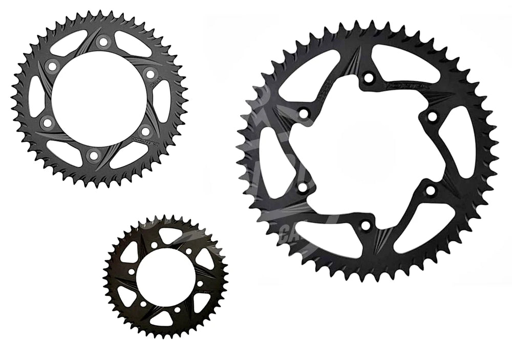 Vortex Racing Aluminum Rear Sprocket 428 48 Tooth- Hardcoat