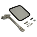 Chrome Arm & Mirror Kit for 55-86 CJ-5, CJ-6, CJ-7, CJ-8 Right (Passenger) Side RT Off Road