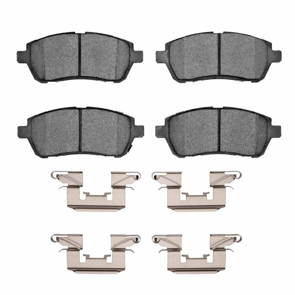 R1 11-17 Mazda 2 (Mexico) Front Optimum OE Pads & Hardware Kit