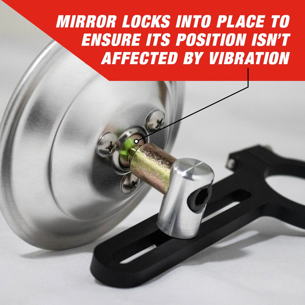 SPOT MIRRORS CLAMP ON
