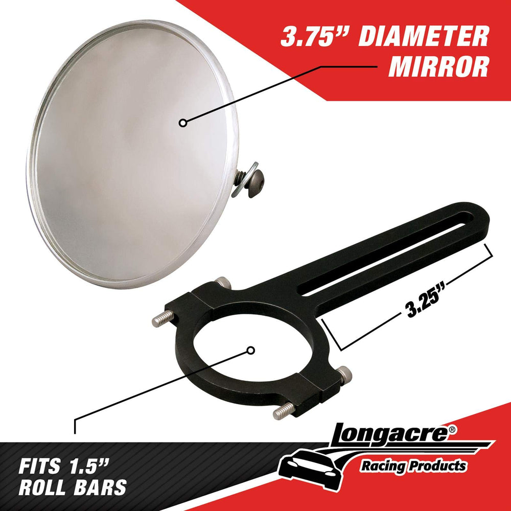 SPOT MIRRORS CLAMP ON