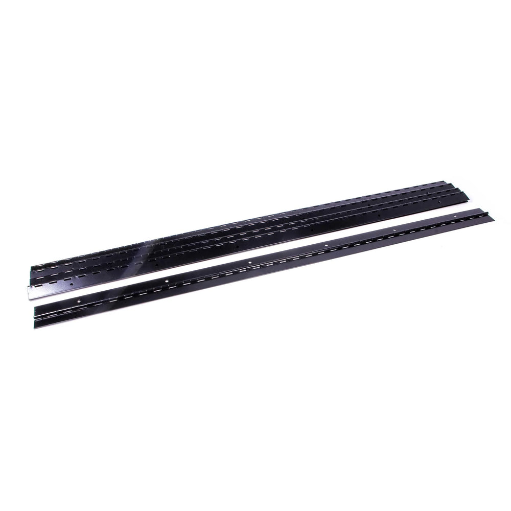 Aluminum Hinge Black 36in 5pk