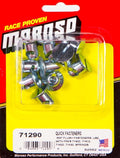 Moroso Quick Fastener - Flush Head - 7/16in x .450in - Steel - 10 Pack