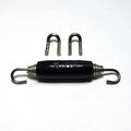Ticon Industries Black Silicone Titanium Spring Tab and Spring Kit (10 Tabs/5 Springs) - 5 Pack