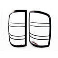 BLACK 0713 GMC SIERRA LED TAIL LIGHT BEZEL