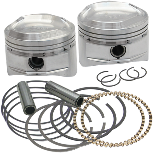 S&S Cycle 66-84 BT 3-5/8in Piston Ring Set - .040in