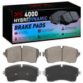 Street Brake Pads with Shims