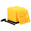 FASTEN LEVELING BLOCKS WITH THANDLE 2X2 YELLOW 10 PACK