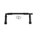 -6AN BLK DUAL INLET, HOLLEY 4150