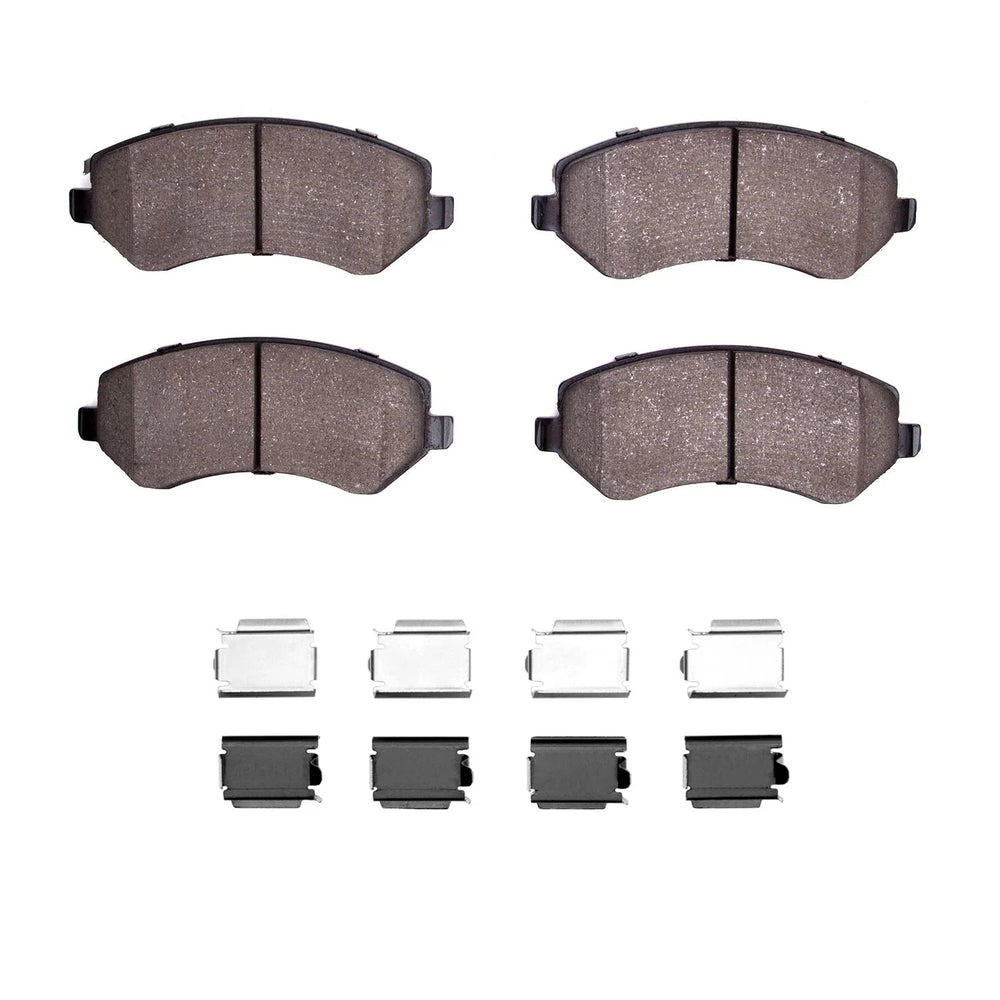 R1 01-07 Chrysler Voyager Front Optimum OE Pads & Hardware Kit