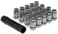 CHROME SPLINE DRIVE ACORN NUT SET M