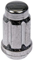 CHROME SPLINE DRIVE ACORN NUT SET M