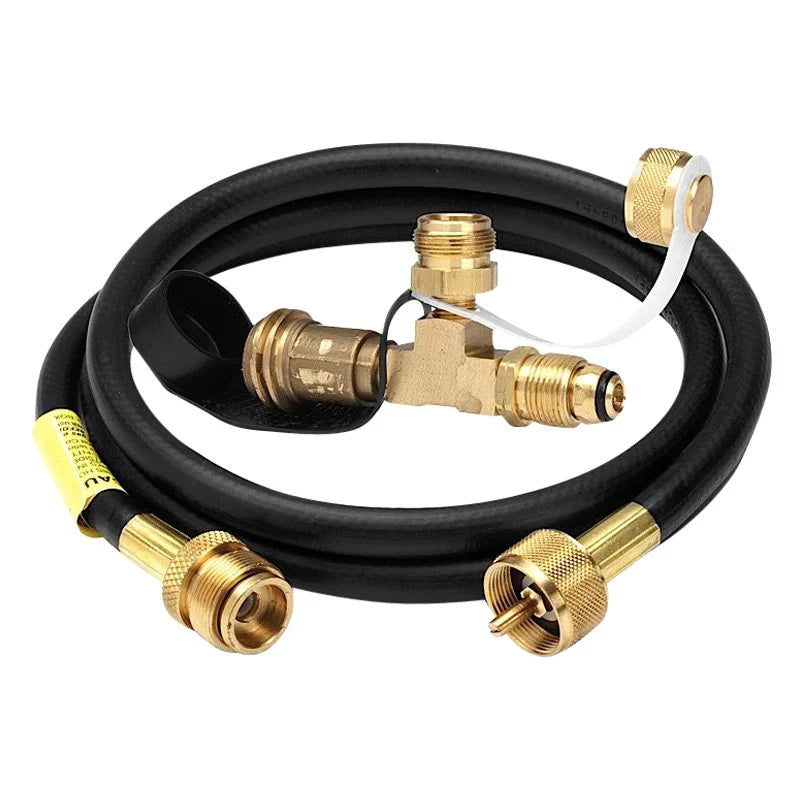 ENERCO STAY FLOW RV HOSE AND ADAPTER KIT CLAMSHELL