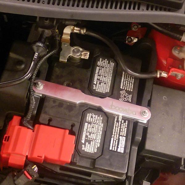 FIESTA ST BATTERY HOLDER - BLACK