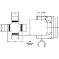 ~(2 lbs. 9X4X2)~ Universal Joint