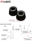 Cusco 83-87 Toyota Corolla GT-S (Trueno) (AE86) Front Lower Arm Bushings (Rubber) - Set of 2