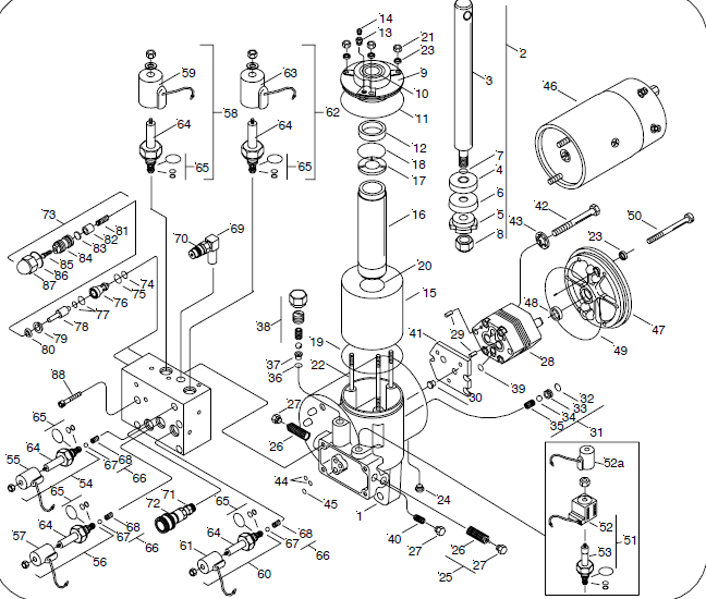 SOL COIL & COVER:12V-YELLOW