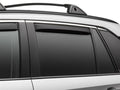 WeatherTech Matte Black Rear Side Window Deflectors Fits -23-26 Honda - 811074IMB
