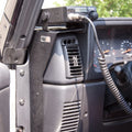 Rugged Ridge CB Radio Dash Mount 97-06 Jeep TJ LJ Jeep Wrangler