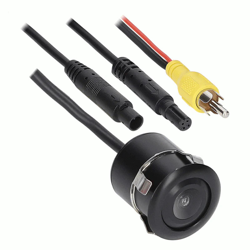 FLUSH MOUNT BACKUP CAMERA WITH METAL HOUSING
