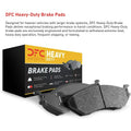 DFC 06-12 Ford Taurus SHO Front Heavy Duty Pads - Semi Metallic