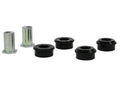 CONTROL ARM UPPER OUTER BUSHING IN HUB ADDS +/ 1.0DEG CAMBER