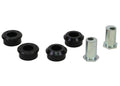 CONTROL ARM UPPER OUTER BUSHING IN HUB ADDS +/ 1.0DEG CAMBER