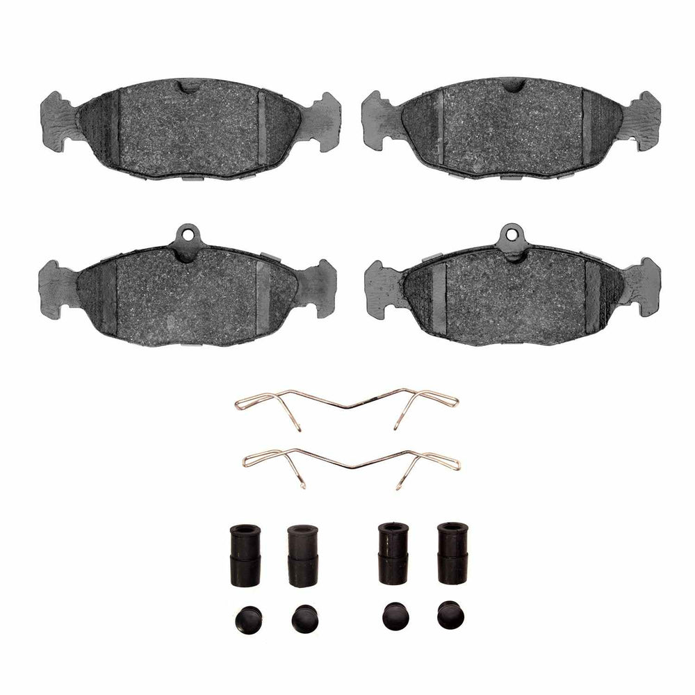 R1 95-99 Jaguar Xjs Front Euro Ceramic Brake Pads and Hardware Kit