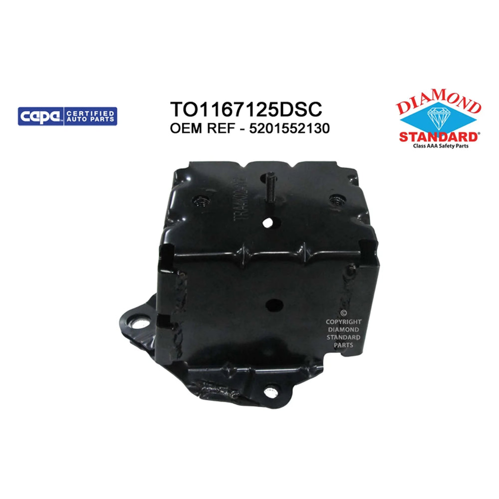CAPA 1219 TOYOTA PRIUS C RR BRACKET (RH)