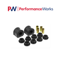 Prothane 67-81 Chevy Camaro/Firebird Rear Sway Bar Bushings - 11/16in 2-Bolt - Black