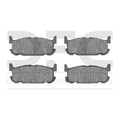 DFC 01-05 Mazda Miata Rear Active Performance Pads - Low Metallic