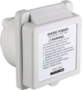 30 AMP/125V POWER INLET WITH STAINL