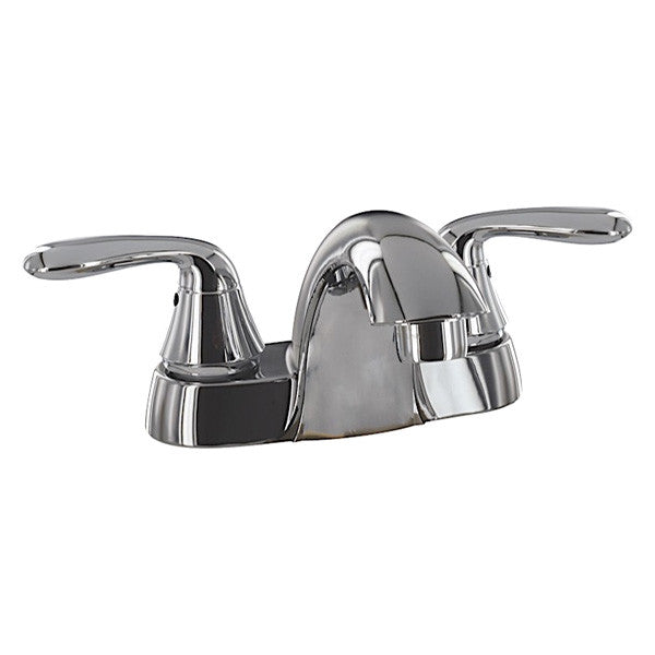 BATHROOM FAUCET 4IN HYBRID LOWARC 2 LEVER 1/4 TURN CHROME