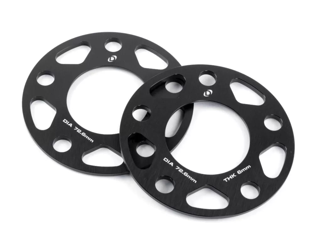 WHEEL SPACER KIT, 72.6MM, 6MM THICK