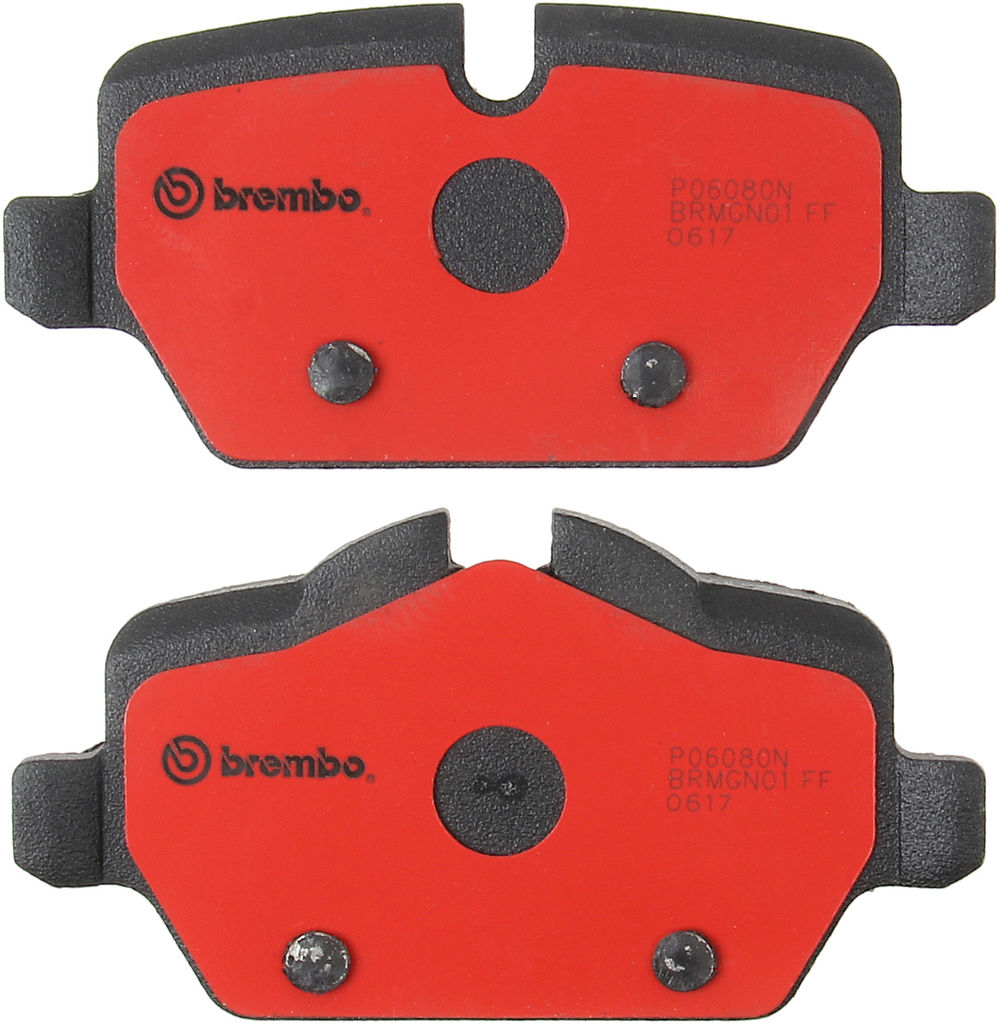 Brembo 11-16 Mini Cooper Countryman/13-16 Cooper Paceman Rear Premium NAO Ceramic OE Equivalent Pad