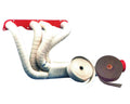 Exhaust Wrap 50 Foot x 2 Inch Natural Color Up To 2000 Degree F Short Roll Thermo Tec