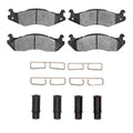 DFC 82-92 American Motors SPIRIT Front 5000 Advanced Semi Metallic Brake Pads and Hardware Kit