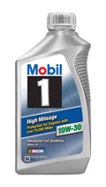 10w30 High Mileage Oil Case 6x1Qt Bottles