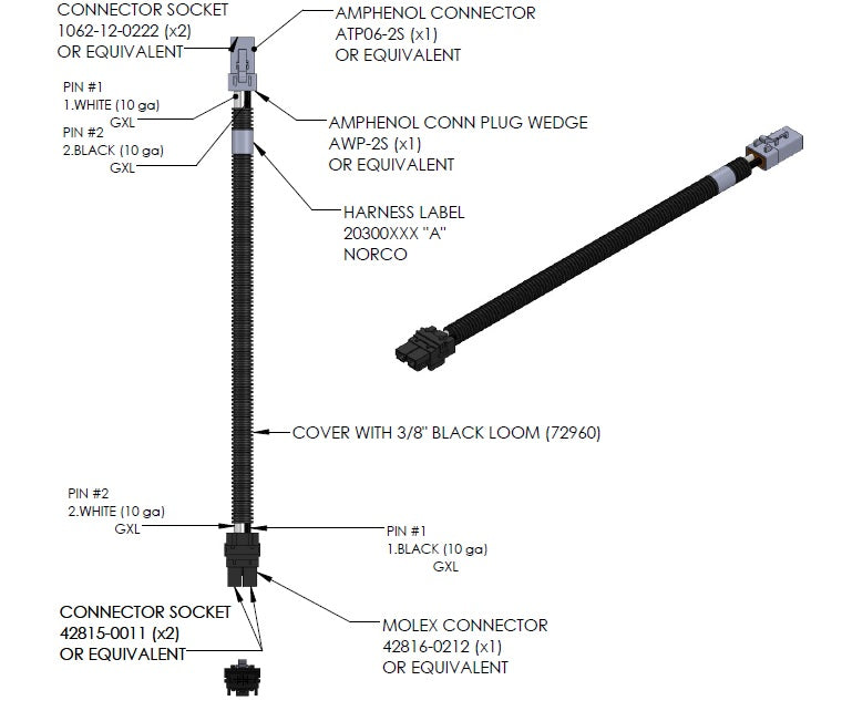 HARNESS TONGUE JACK 14'