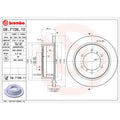 Brembo 92-00 Mitsubishi Montero/97-04 Montero Sport Rear Premium UV Coated OE Equivalent Rotor