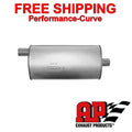 MUFFLER MSL MAXIMUM OVAL 2IN ID/OD O/C 23.5IN OAL AS