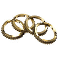 1st, 2nd, 3rd, & 4th Gear Synchronizer Blocking Ring Set for Jeeps w/ T176, T177 Crown Automotive