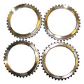 1st, 2nd, 3rd, & 4th Gear Synchronizer Blocking Ring Set for Jeeps w/ T176, T177 Crown Automotive