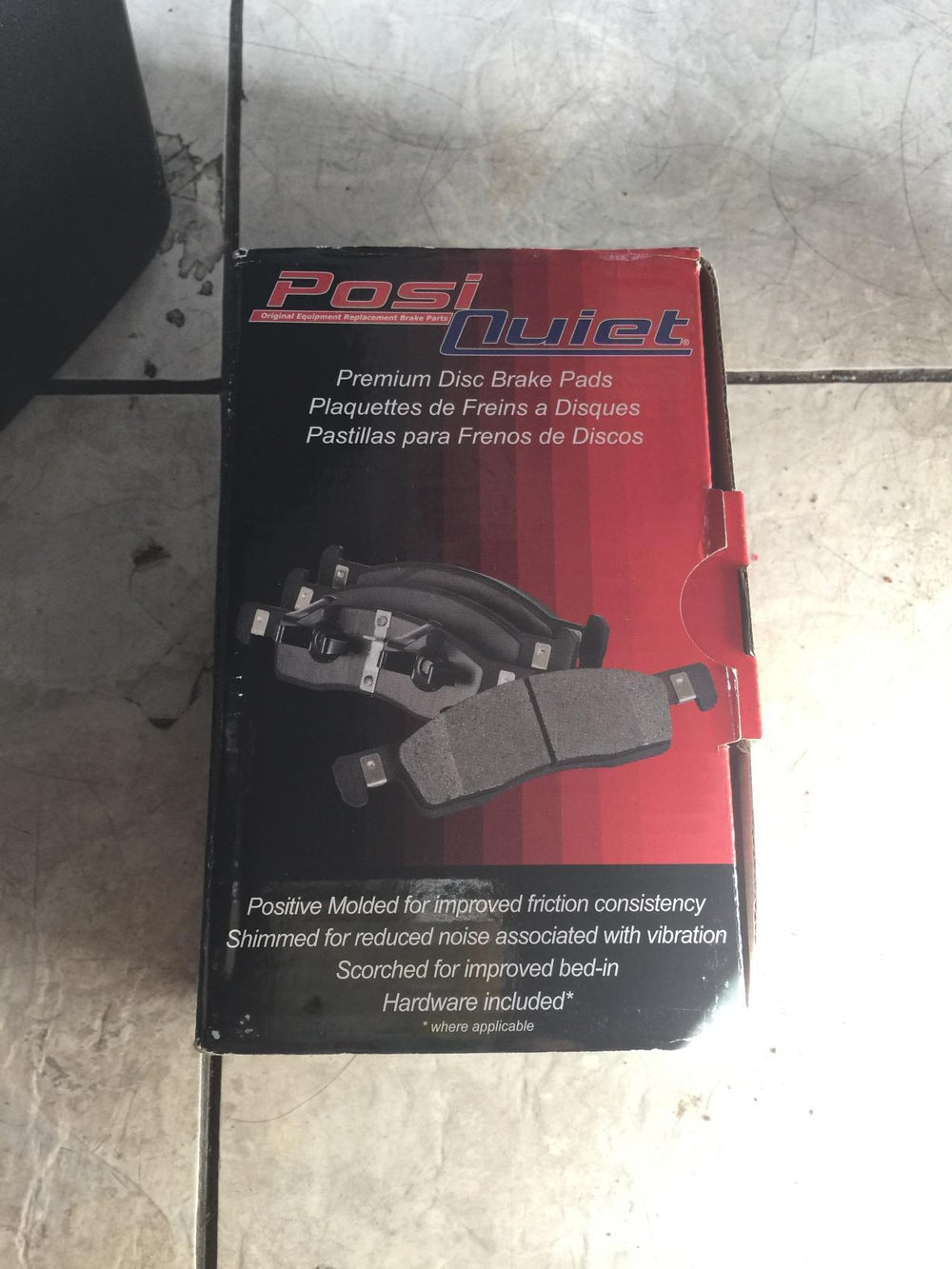 Posi-Quiet 00-11 Honda Civic Front Ceramic Brake Pads