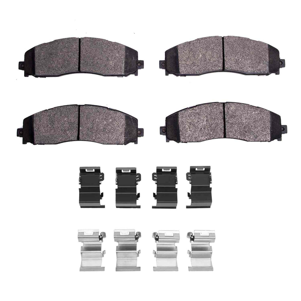 R1 11-22 Ford F-350 Super Duty 4WD Rear Semi Met Pads & Hardware Kit