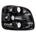 LH TAILLAMP ASSY; FLARESIDE; TO 2/11/00; F150 9700