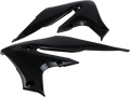 Cycra 20+ Yamaha WR250F Powerflow Radiator Shrouds - Black