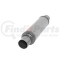MUFFLER XLERATOR ROUND 2.5IN ID/OD C/C 20IN OAL SS