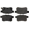 PosiQuiet 08-10 Honda Accord EX/EX-L/LX-LX-P/LX+ Sedan Only Rear Brake Pads