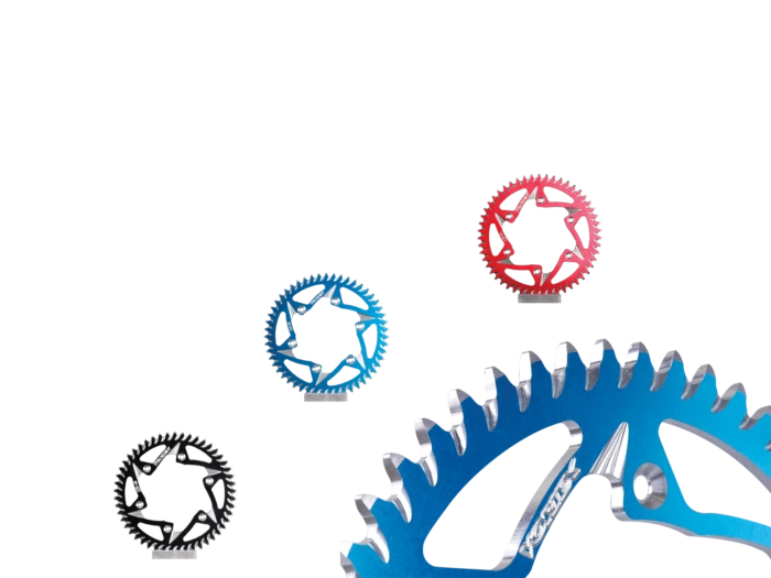 Vortex Racing Aluminum Rear Sprocket 420 41 Tooth- Green